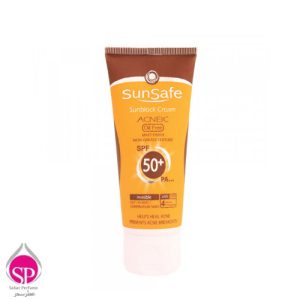 ضد آفتاب فاقد چربی آکنئیک بدون رنگ SPF50 سان سیف