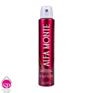 اسپری بدن زنانه ایفوریا آلفا مونته 200 میل